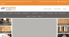 Desktop Screenshot of mapeto.cz